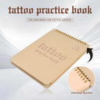 DQFART 1MM Blank Tattoo Practice Skin Book Permanent Makeup Accessories for Beginners and Experienced Artists 10/5/3Pcs