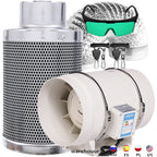 Grow Tent Growbox Hydroponics Growing System Led Grow Plant Lights Full Kits High PPFD 4Inch Duct Fans Activated Carbon Filter