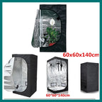 Grow Tent Growbox Hydroponics Growing System Led Grow Plant Lights Full Kits High PPFD 4Inch Duct Fans Activated Carbon Filter