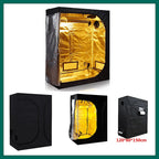 Grow Tent Growbox Hydroponics Growing System Led Grow Plant Lights Full Kits High PPFD 4Inch Duct Fans Activated Carbon Filter