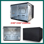 Grow Tent Growbox Hydroponics Growing System Led Grow Plant Lights Full Kits High PPFD 4Inch Duct Fans Activated Carbon Filter