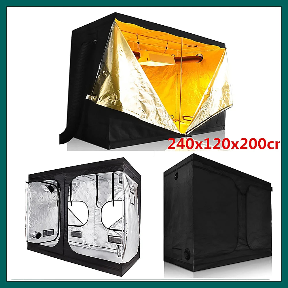 Grow Tent Growbox Hydroponics Growing System Led Grow Plant Lights Full Kits High PPFD 4Inch Duct Fans Activated Carbon Filter