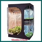 Grow Tent Growbox Hydroponics Growing System Led Grow Plant Lights Full Kits High PPFD 4Inch Duct Fans Activated Carbon Filter