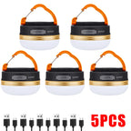 10W High Power Camping Lantern Tents Lamp 1200mah USB Rechargeable Portable Camping Lights Outdoor Hiking Night Hanging Lamp