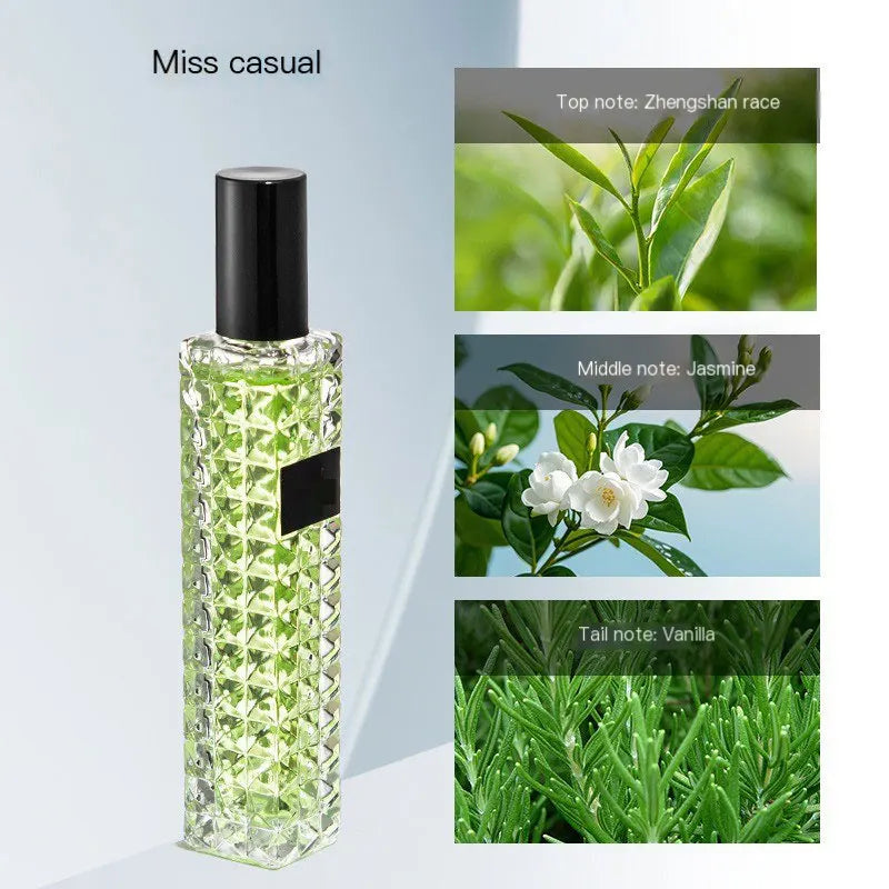 2025new perfume Rose Miss Adventure Perfume Lasting Charm Floral Scent Light Fragranc Crystal Rivet Design 50ml Elegant Lady