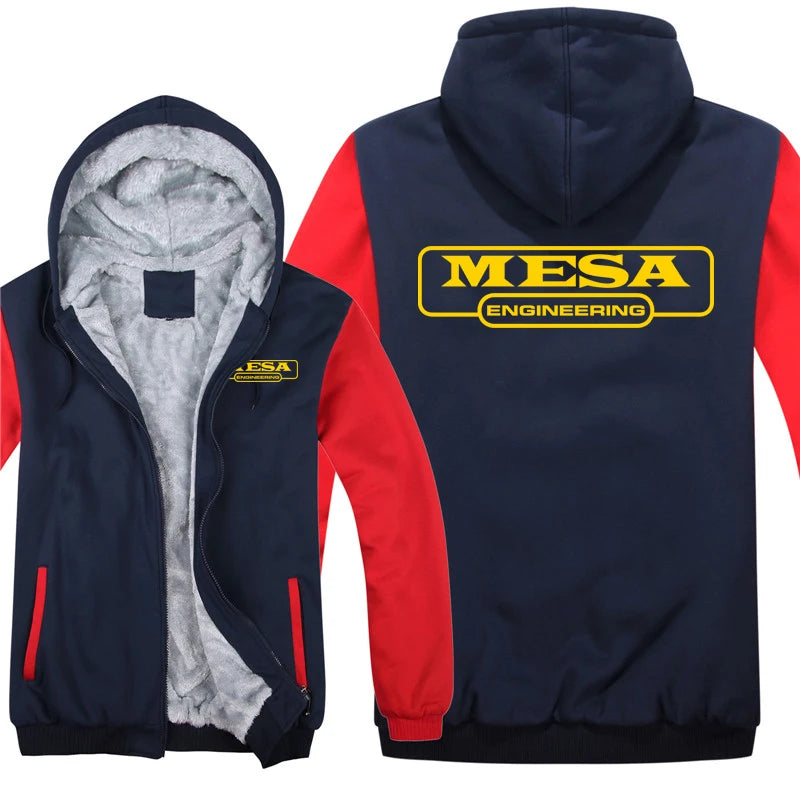 Mesa Boogie Engineering Hoodies Men Fashion Coat Pullover Fleece Liner Jacket Mesa Boogie Engineering Sweatshirts Hoody