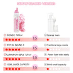 Bella moça 2pcs Lash Foam Mousse Cleansing Shampoo for Eyelash Extension 100ML Cream Mousse Makeup False Lashes Clean
