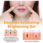 HOYGI Orange Exfoliating Gel Gentle Cleansing Dead Spot Remover Reduce Blackheads Smooth Brightening for All Skin Types Care