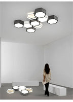 Ultrathin Triangle Ceiling Lights lamps for living room bedroom lustres de sala home Dec LED Chandelier ceiling