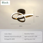 Modern LED Ceiling Light led Lamps Aisle Stair Corridor Balcony Cloakroom Entrance Hotel Hallway Home Decor Led Lighting Lustre