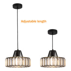 Modern Pendant Light Nordic Crystal Led Chandelier Hanging Ceiling Lamp Luxury Indoor Lustre Dining Room Kitchen Island Fixture