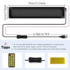 Huge Bright Devil Eyes LED Light Demon's Eye Programmable Scrolling LED Sign Flexible Screen for Store and Car Displays