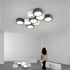 Ultrathin Triangle Ceiling Lights lamps for living room bedroom lustres de sala home Dec LED Chandelier ceiling