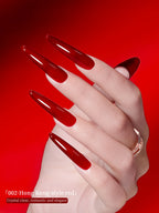 RS 10g ANCORA Red Series Gel Nail Polish Autumn Winter Dark Red Nail Art Varnish Soak Off UV LED Gel for Home Salon NailSupplies