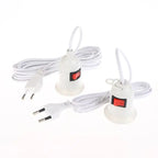 ♥EU Plug E27 Plug With Switch & Long Cable 3/5 Meters- Lamp Holder Power Cord For DIY Lighting & Electrical Appliances