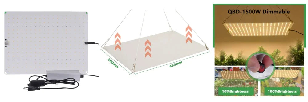 Grow Tent Growbox Hydroponics Growing System Led Grow Plant Lights Full Kits High PPFD 4Inch Duct Fans Activated Carbon Filter