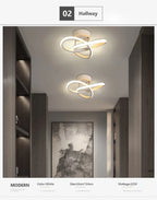 Modern LED Ceiling Light led Lamps Aisle Stair Corridor Balcony Cloakroom Entrance Hotel Hallway Home Decor Led Lighting Lustre