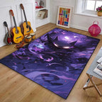 Next Day Shipping P-Pokemon Gengar Carpet Rug for Living Rooms Bedroom Bedside Floor Mat Area Rug Home Decor Gifts Potdemiel