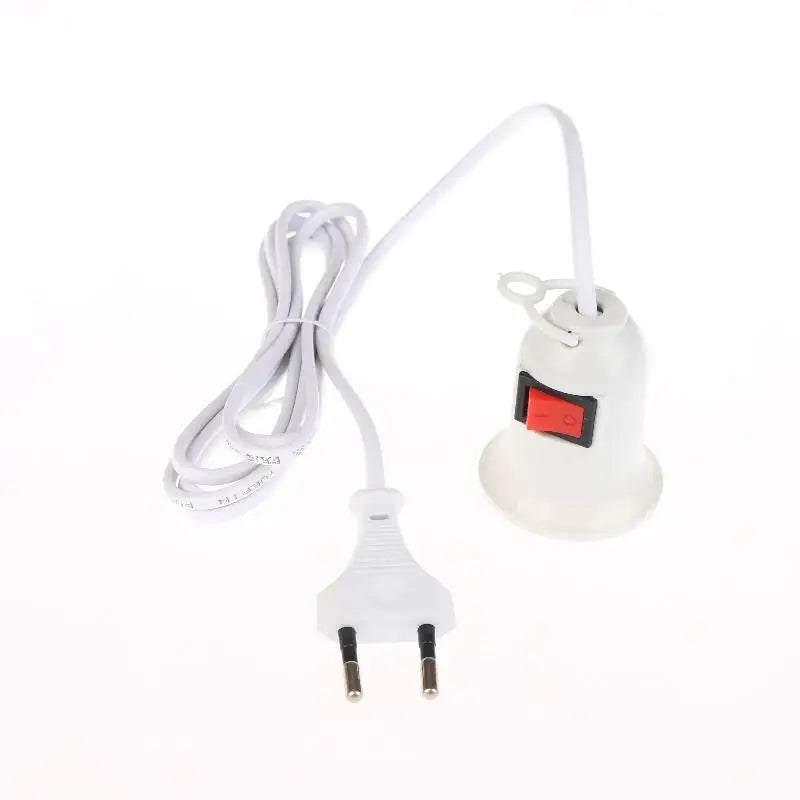 ♥EU Plug E27 Plug With Switch & Long Cable 3/5 Meters- Lamp Holder Power Cord For DIY Lighting & Electrical Appliances