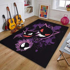 Next Day Shipping P-Pokemon Gengar Carpet Rug for Living Rooms Bedroom Bedside Floor Mat Area Rug Home Decor Gifts Potdemiel