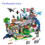 Cretive DIY Game The Farm Cottage Village House Building Blocks Compatible Bricks Toys Birthday Gift