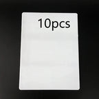 5/50pcs Silicone Tattoo Practice Skin - Double-Sided Fake Leather Sheets for Microblading, Permanent Makeup & Tattoo Training
