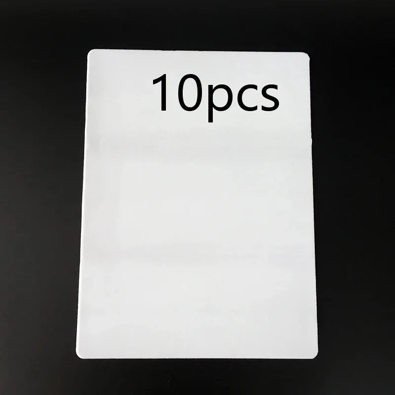 5/50pcs Silicone Tattoo Practice Skin - Double-Sided Fake Leather Sheets for Microblading, Permanent Makeup & Tattoo Training