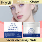 HOYGI Facial Cleansing Pads Glycerin Makeup Removal Skin Care Hydrating Cotton Pads Gentle Exfoliating Face Skin Clean Cloths