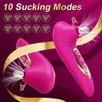 Succionador de Clítoris para Mujer, Vibrador de Pezón, Succionador de Punto G, Estimulador Erótico de Clítoris, Masturbador Feme