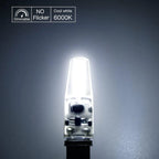 10pcs Mini G4 LED Bulb COB Light AC DC 12V/220V Warm/Cold White 360 Beam Angle Chandelier Spotlight Replace 20/40W Halogen Lamp