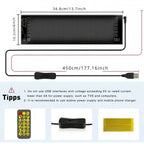 Huge Bright Devil Eyes LED Light Demon's Eye Programmable Scrolling LED Sign Flexible Screen for Store and Car Displays
