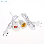 ♥EU Plug E27 Plug With Switch & Long Cable 3/5 Meters- Lamp Holder Power Cord For DIY Lighting & Electrical Appliances