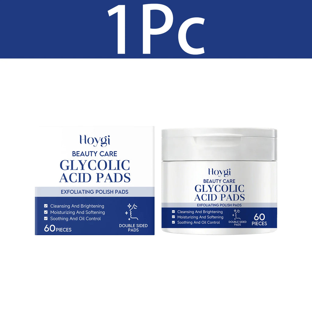 HOYGI Facial Cleansing Pads Glycerin Makeup Removal Skin Care Hydrating Cotton Pads Gentle Exfoliating Face Skin Clean Cloths