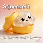 Glitter Dumpling, Simulation Dumpling Squishy Toy Adults Anxiety Relief Dumplings Fidget Toy Soft Squeeze Decompression Dough