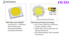 Super Bright Recessed Dimmable LED Downlights 5W 7W 9W 12W 15W 20W COB Rotating Ceiling Spot Lights AC85~265V Background Lamps