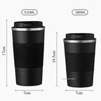 304 Stainless Steel Coffee Mug Insulated Travel Tumbler Leak-proof Thermal Cup for Hot Cold Drinks Portable Coffee Cup with Lid