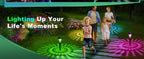 Solar Pathway Lights Outdoor Vibrant LED Mushroom Garden Stake Lighting for Walkways Lawns Driveways Landscapes Decorative