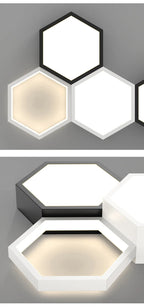 Ultrathin Triangle Ceiling Lights lamps for living room bedroom lustres de sala home Dec LED Chandelier ceiling