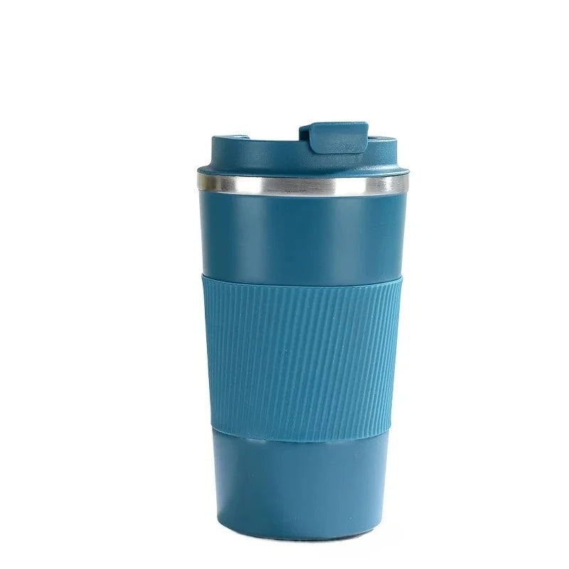 304 Stainless Steel Coffee Mug Insulated Travel Tumbler Leak-proof Thermal Cup for Hot Cold Drinks Portable Coffee Cup with Lid