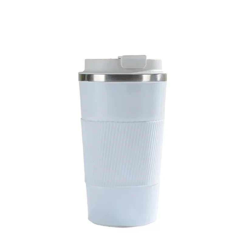 304 Stainless Steel Coffee Mug Insulated Travel Tumbler Leak-proof Thermal Cup for Hot Cold Drinks Portable Coffee Cup with Lid