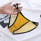 Women's Thong Delicate and Soft Lace Sexy Panties Charming New Mesh Lace-up Bow Briefs Low Waist Panties