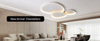 Ultrathin Triangle Ceiling Lights lamps for living room bedroom lustres de sala home Dec LED Chandelier ceiling