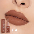 Matte Velvet Lipstick, Long Lasting Waterproof Non-Stick Formula, Smooth Soft Texture, Ideal Lip Makeup Gift