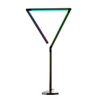 RGB Tuya WIFI Led Floor Lamp Folding DIY Styling Ambient Lighting Voice Controlled Rhythm Lamp for Living Room Bedroom Room Deco