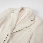 2026 Women Winter Blazer Coat Turn Down Collar Warm Coat Turn Down Collar Fashion Design Blazer Feminino Tops Clothes