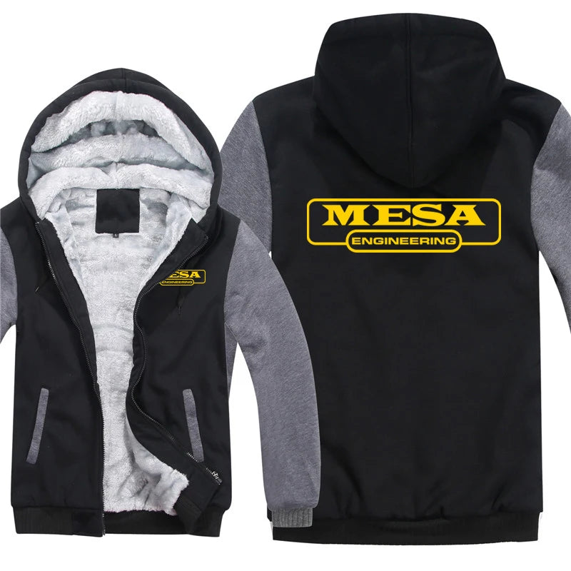 Mesa Boogie Engineering Hoodies Men Fashion Coat Pullover Fleece Liner Jacket Mesa Boogie Engineering Sweatshirts Hoody