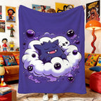 Throw Blankets and P-Poke-mones Summer Blanket Bedspread on the Bed Anime Home Decoration Sofas Sofa Bedspreads Picnic & Throws