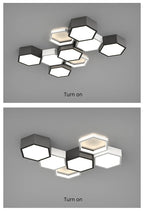 Ultrathin Triangle Ceiling Lights lamps for living room bedroom lustres de sala home Dec LED Chandelier ceiling