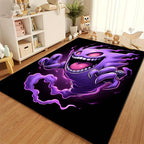 Next Day Shipping P-Pokemon Gengar Carpet Rug for Living Rooms Bedroom Bedside Floor Mat Area Rug Home Decor Gifts Potdemiel