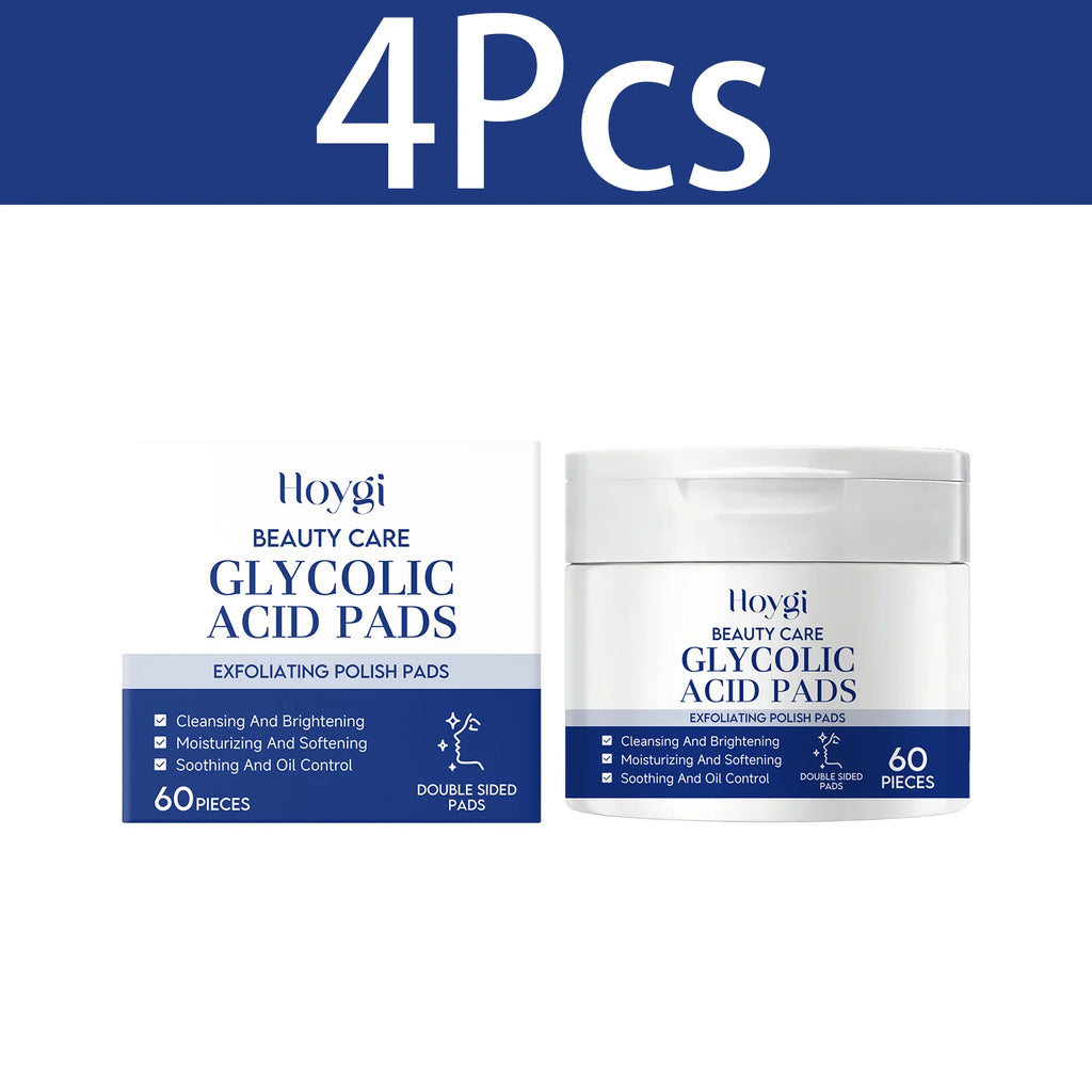 HOYGI Facial Cleansing Pads Glycerin Makeup Removal Skin Care Hydrating Cotton Pads Gentle Exfoliating Face Skin Clean Cloths